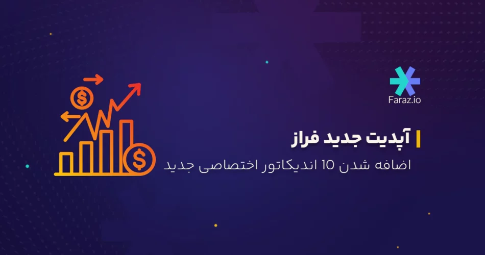 10 اندیکاتور اختصاصی جدید دیگر به چارت فراز اضافه شد!