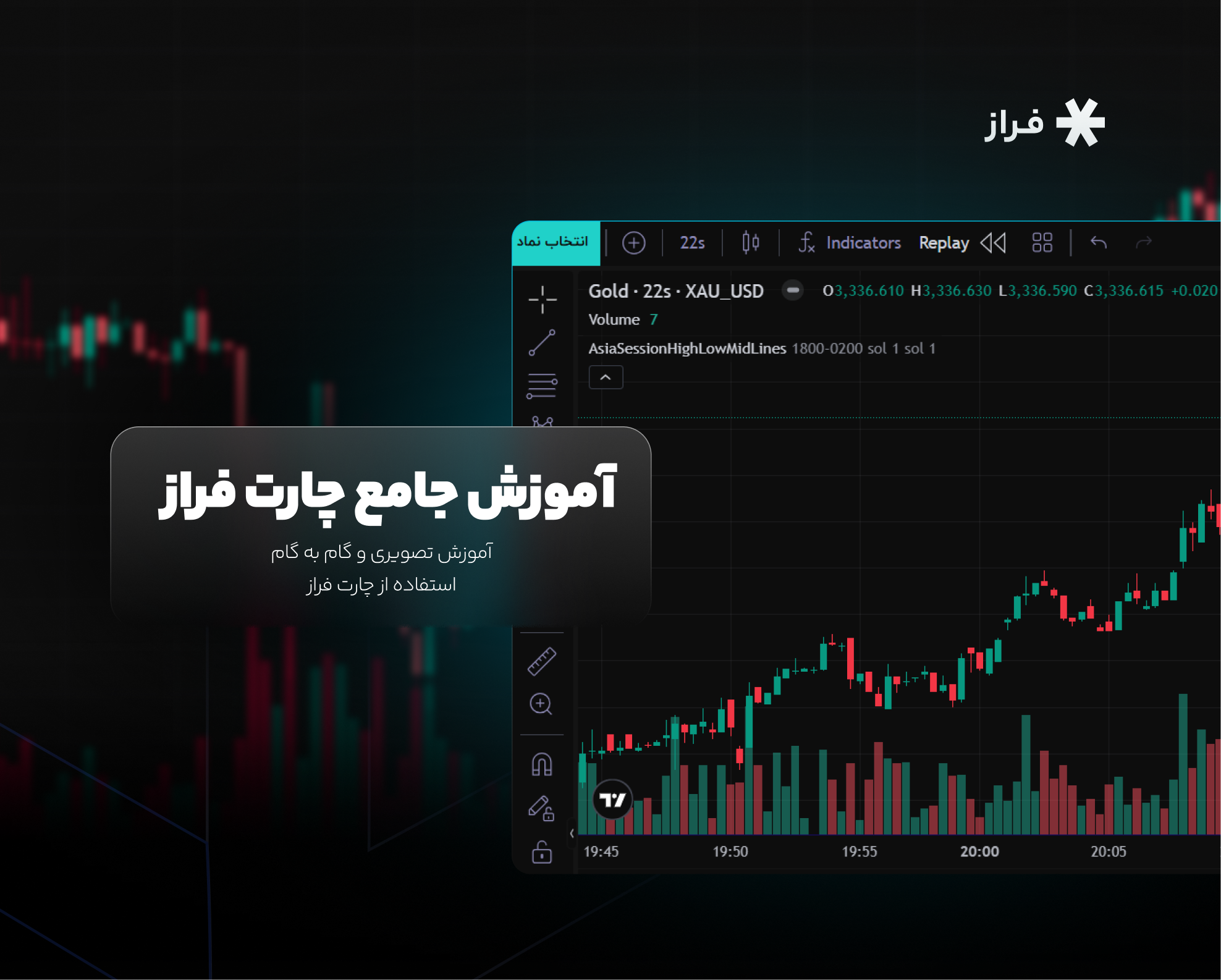 آموزش جامع چارت فراز به صورت تصویری و گام به گام