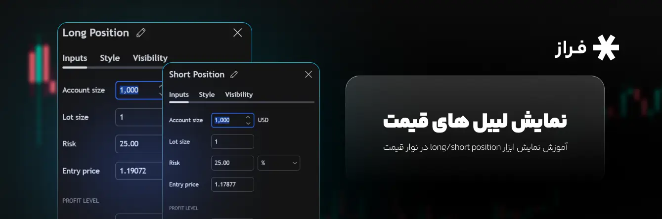 نمایش لیبل های قیمت