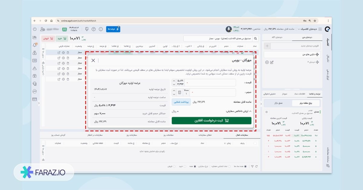 عرضه اولیه به روش ثبت دفتری (Book Building)