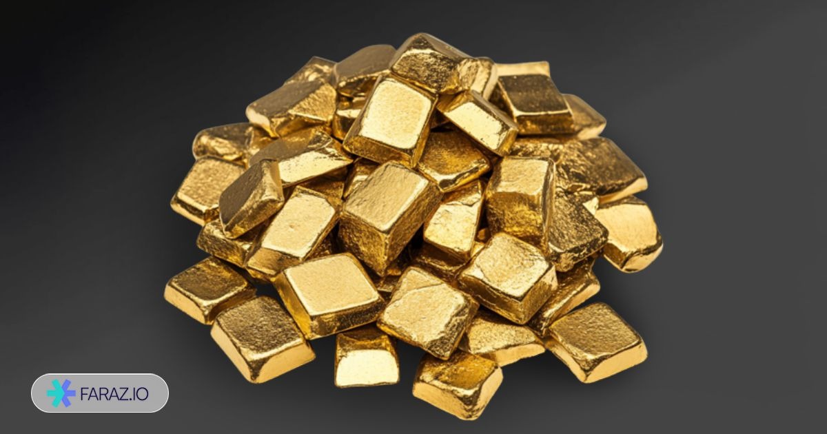 سرمایه گذاری در طلا با پول کم با طلای آب شده