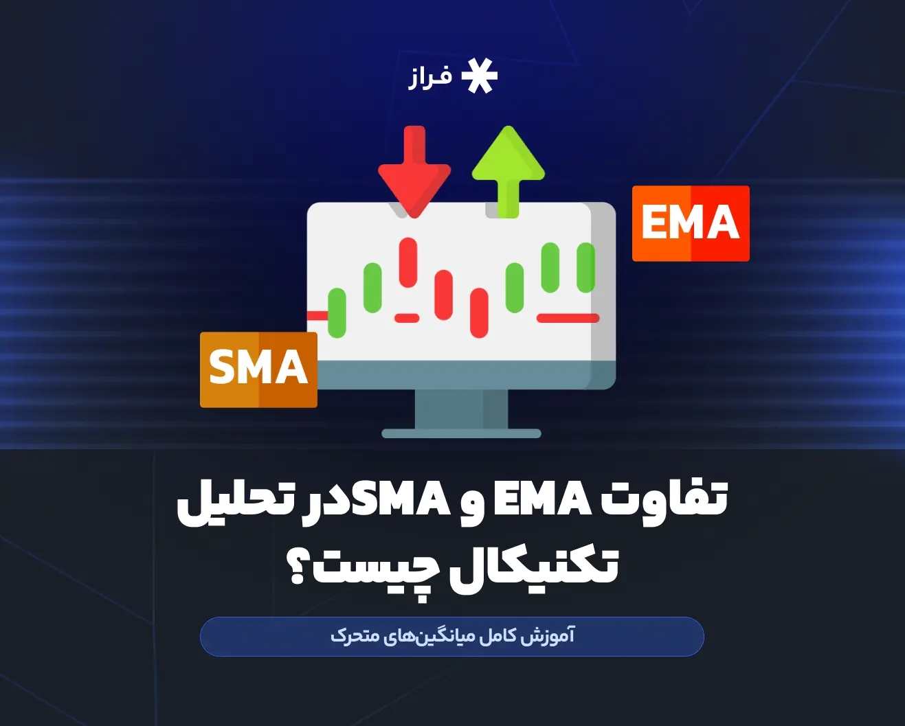 تفاوت EMA و SMA در تحلیل تکنیکال چیست؟