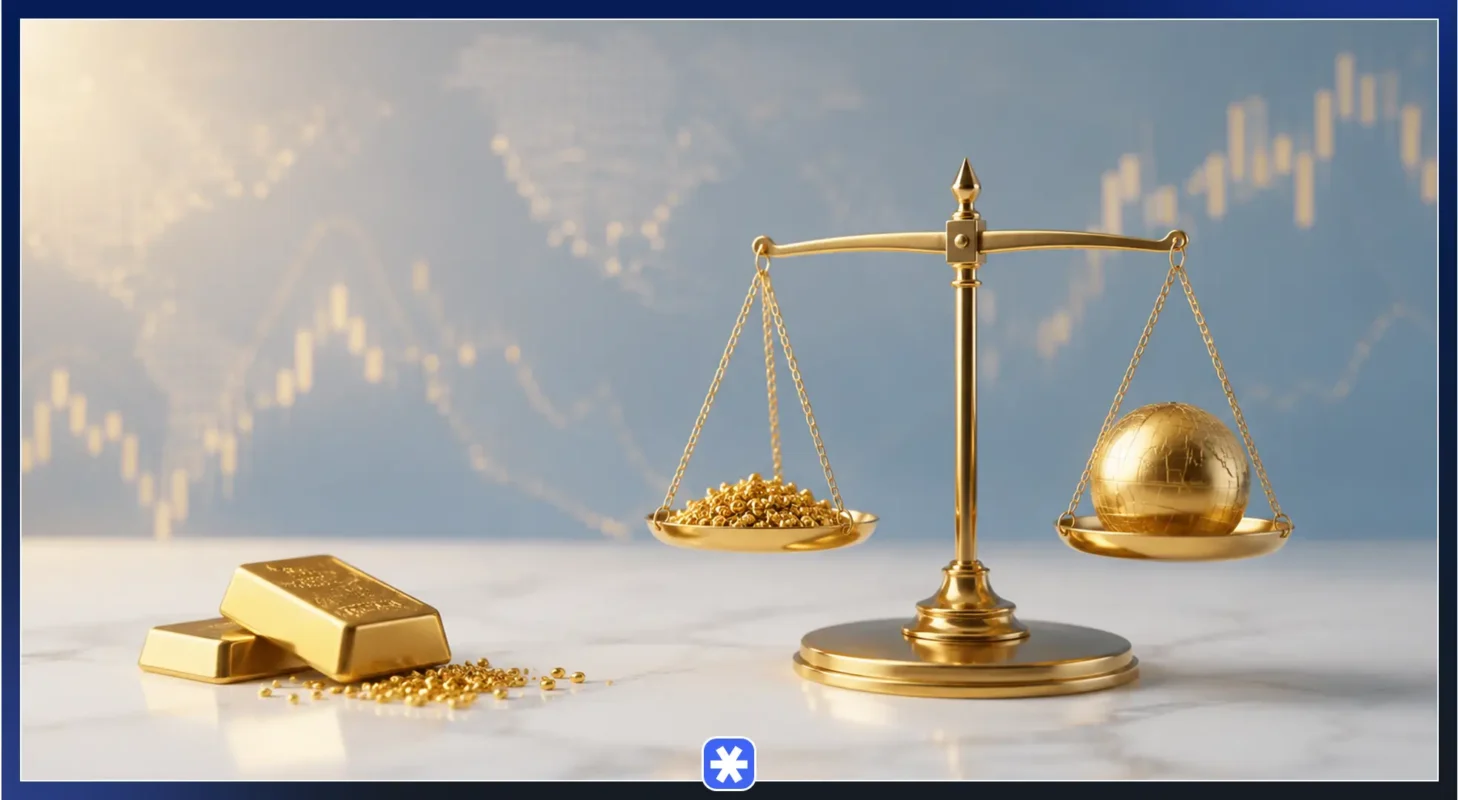 محاسبه قیمت گرم طلای ۱۸ عیار بر اساس اونس جهانی و دلار آزاد