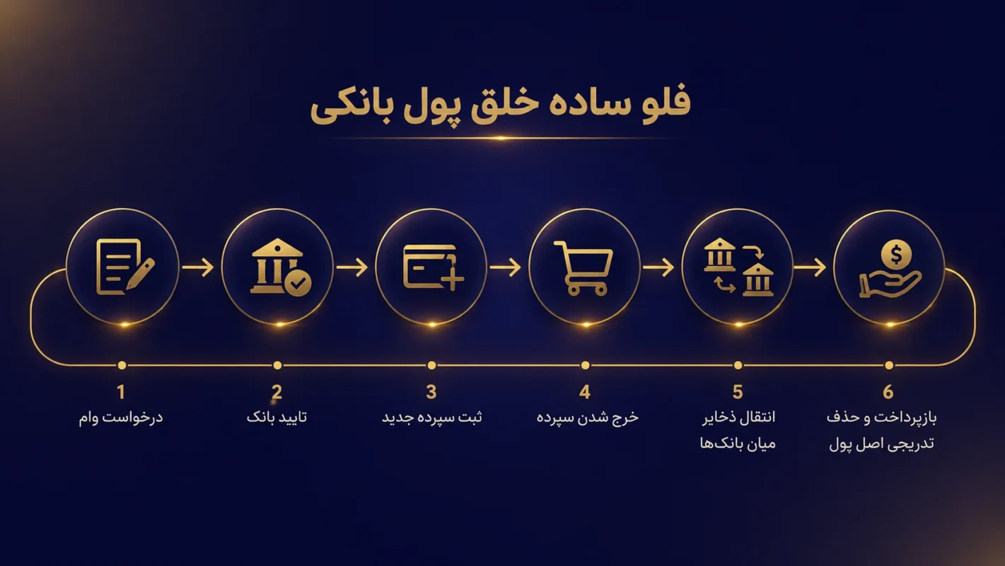فلوی خلق پول
