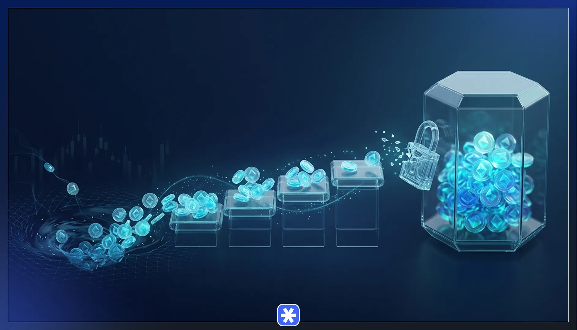 برنامه آزادسازی (Token Unlock) و دوره‌های وستینگ (Vesting)