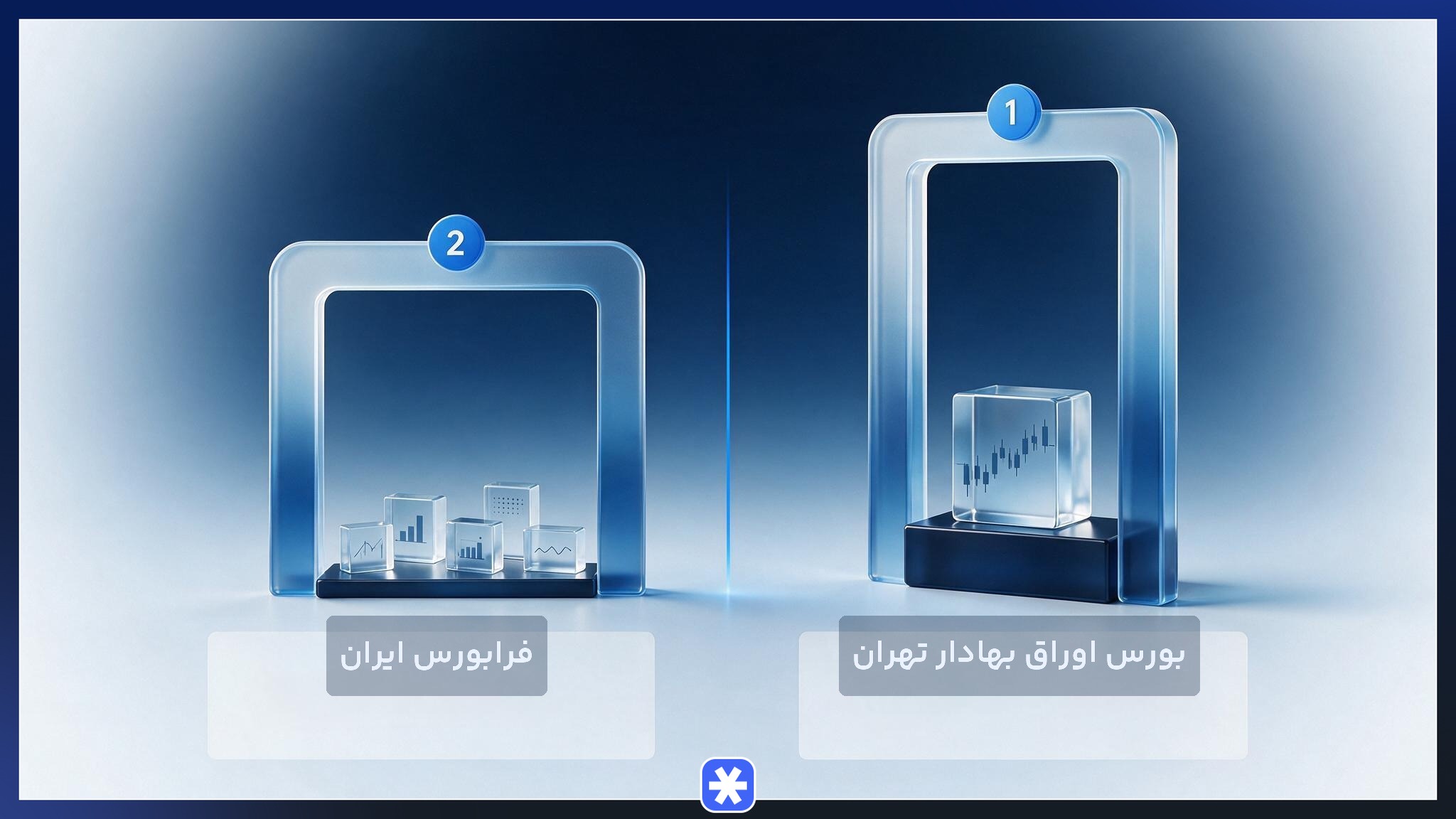 مقایسه شرایط پذیرش در بورس اوراق بهادار تهران و فرابورس ایران در قالب دو دروازه پذیرش
