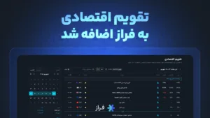 آپدیت جدید فراز: تقویم اقتصادی به فراز اضافه شد