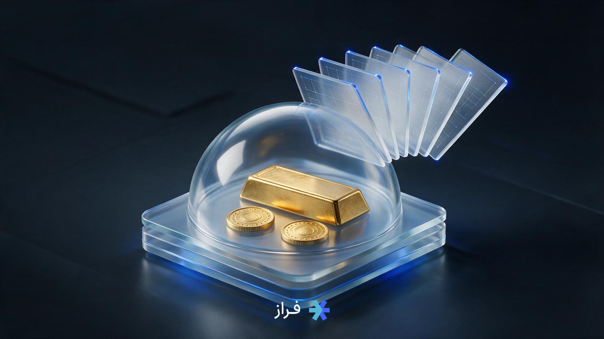 تصویر شاخص راهنمای صندوق سرمایه گذاری طلا و نحوه خرید صندوق طلا در بورس